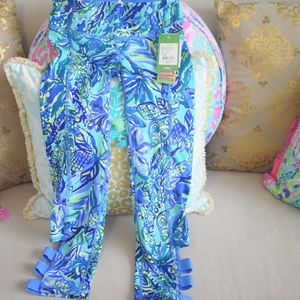 Lilly Pulitzer Sneak A Beak Weekender Leggings NWT